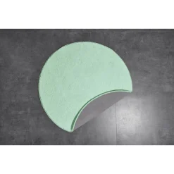 LIVARNO home XL-Badteppich, 70 x 120 cm / Ø 90 cm (mint rund) - B-Ware neuwertig