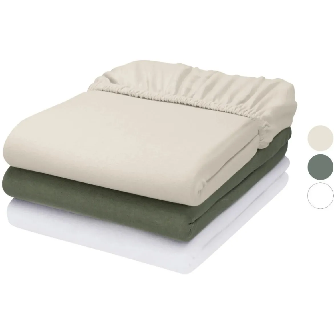LIVARNO® Jersey-Spannbettlaken, 180 - 200 x 200 cm - B-Ware