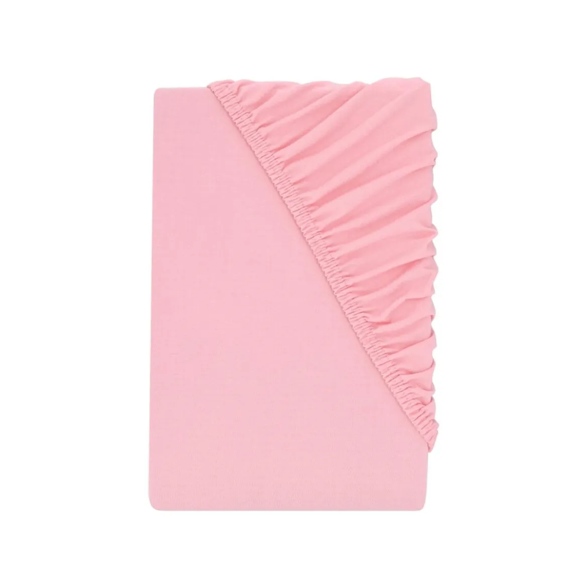 LIVARNO® Jersey-Spannbettlaken, 140-160 x 200 cm, rosa - B-Ware neuwertig