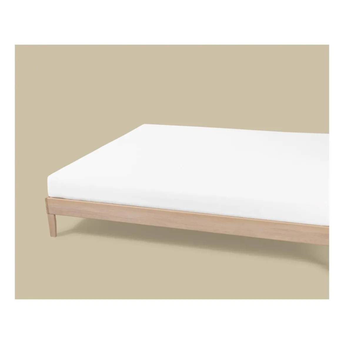LIVARNO® Jersey-Spannbettlaken, 180-200 x 200 cm (Weiß) - B-Ware neuwertig
