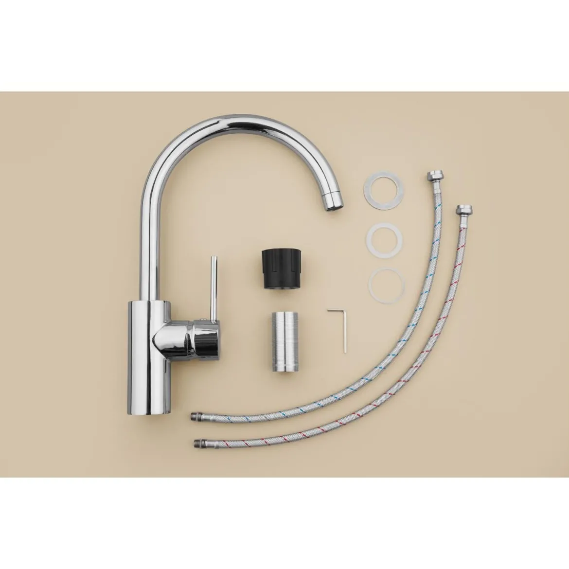 LIVARNO® Küchenarmatur mit hohem Auslauf - B-Ware