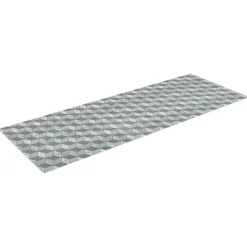 LIVARNO Küchenläufer, 65 x 180 cm, Marmorwürfel - B-Ware sehr gut