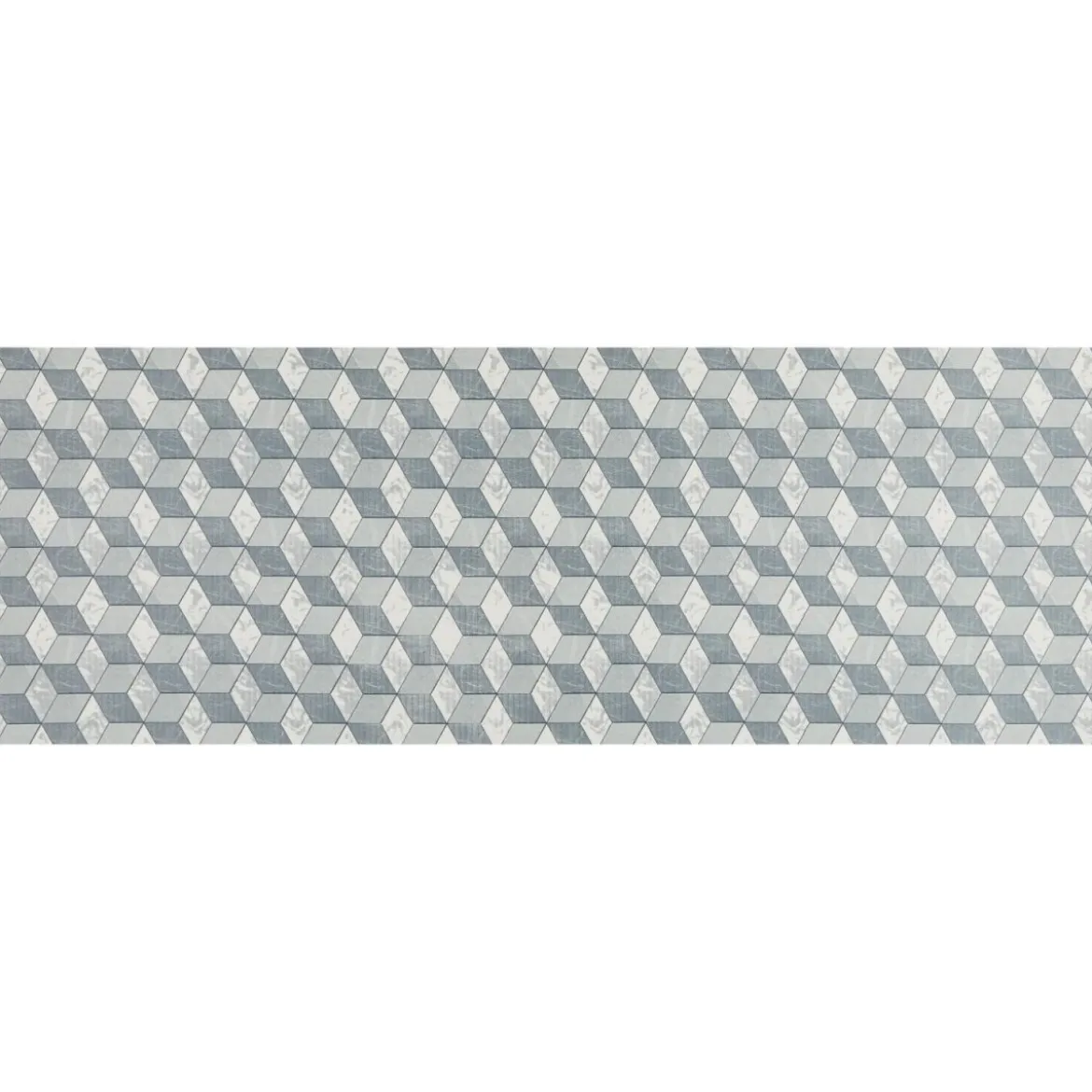 LIVARNO Küchenläufer, 65 x 180 cm, Marmorwürfel - B-Ware sehr gut