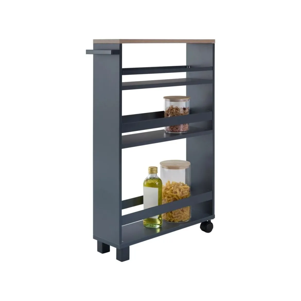 LIVARNO® Küchen-Nischenwagen, mit Rollen - B-Ware