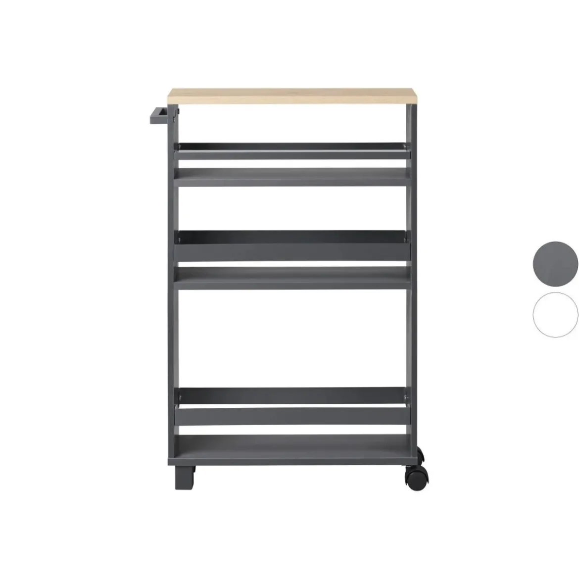 LIVARNO® Küchen-Nischenwagen, mit Rollen - B-Ware
