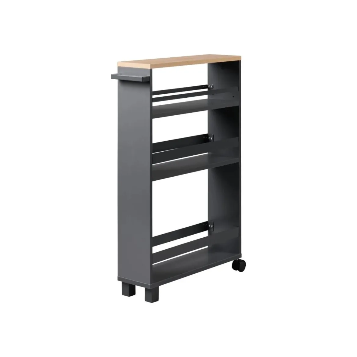 LIVARNO® Küchen-Nischenwagen, mit Rollen - B-Ware
