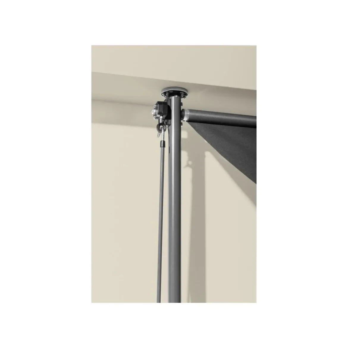 LIVARNO® Klemmmarkise 300 x 150, anthrazit - B-Ware