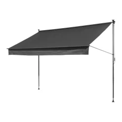 LIVARNO® Klemmmarkise 300 x 150, anthrazit - B-Ware