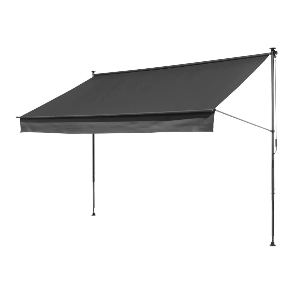 LIVARNO® Klemmmarkise 300 x 150, anthrazit - B-Ware