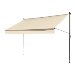 LIVARNO® Klemmmarkise 300 x 150, beige - B-Ware Transportschaden Kosmetisch