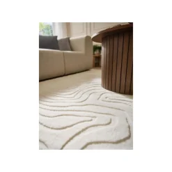 LIVARNO® Langflor-Teppich, 80 x 150 cm, beige - B-Ware sehr gut