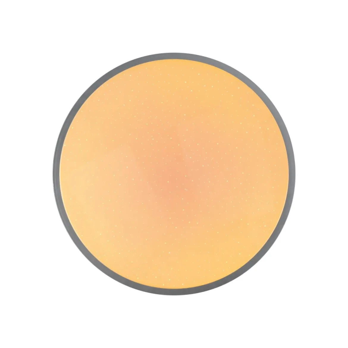 LIVARNO® LED-Deckenleuchte, mit Farbtonsteuerung, Ø 33, chrom - B-Ware gut