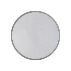 LIVARNO® LED-Deckenleuchte, mit Farbtonsteuerung, Ø 33, chrom - B-Ware gut