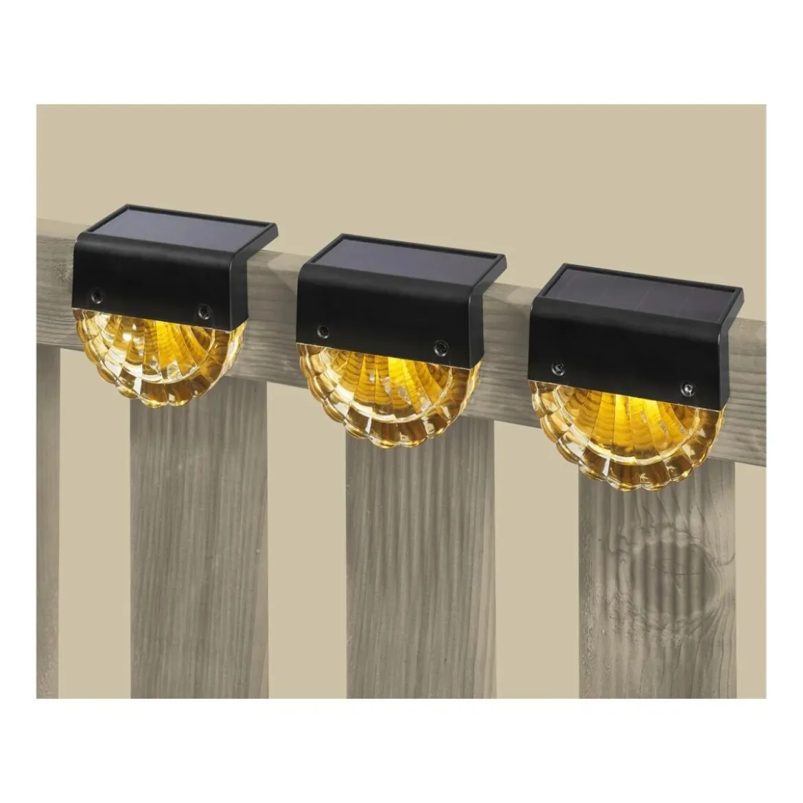LIVARNO® LED-Solarleuchten, 6 Stück (Rund) - B-Ware neuwertig