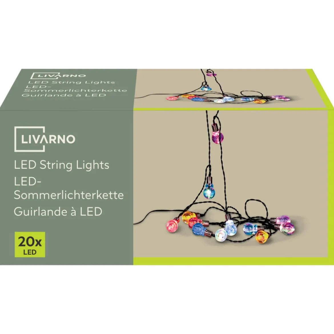 LIVARNO® LED-Sommerlichterkette - B-Ware
