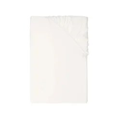 LIVARNO® Luxus-Satin-Spannbettlaken, 140-160x200x27cm, weiß - B-Ware neuwertig