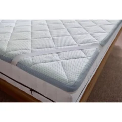 LIVARNO® Matratzentopper Freeze, 90 x 200 cm, weiß - B-Ware neuwertig