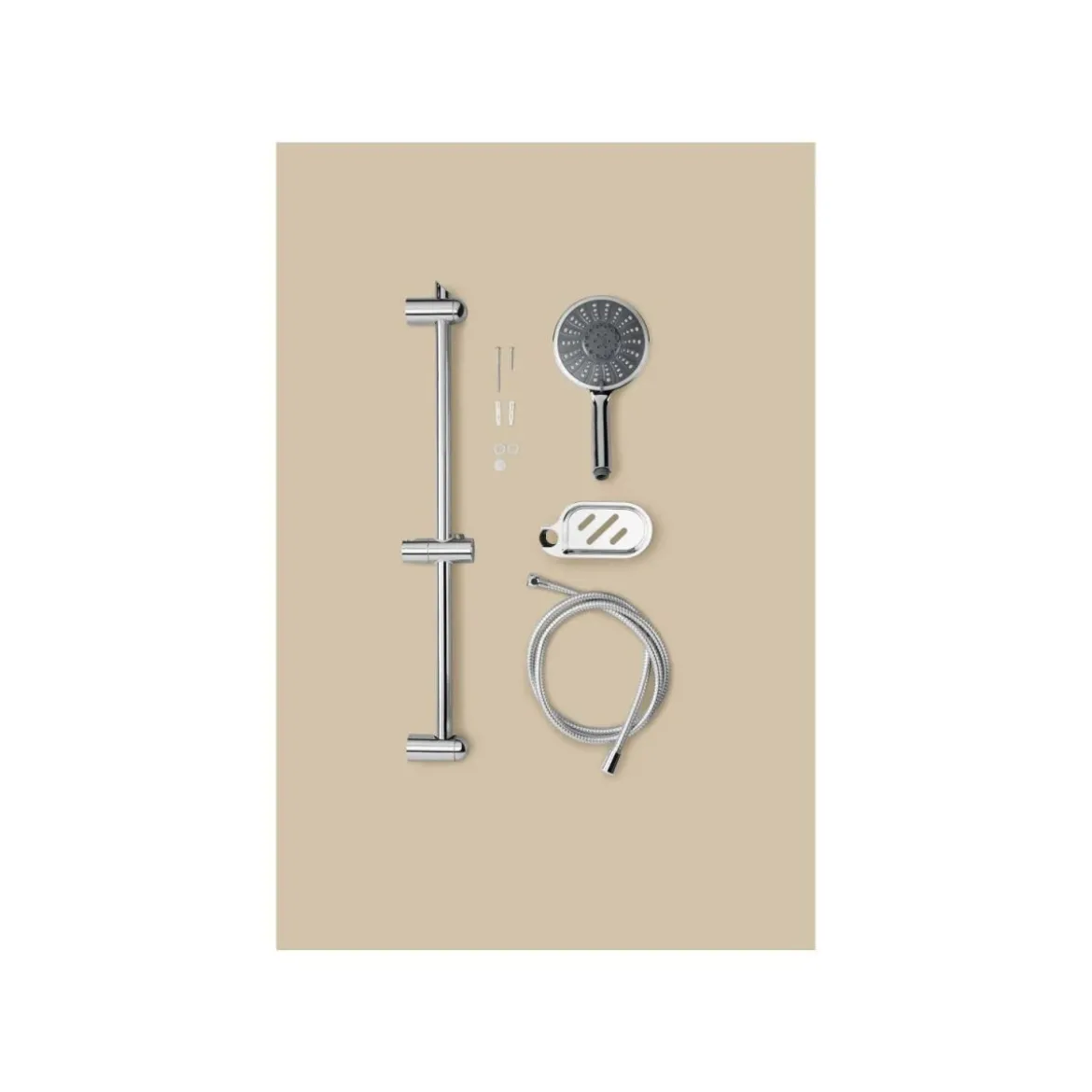 LIVARNO® Multifunktionsbrause-Set mit Brausestange - B-Ware