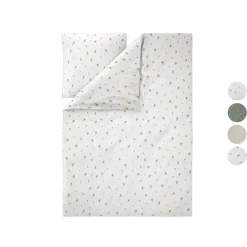 LIVARNO® Musselin-Bettwäsche, 155 x 220 cm - B-Ware