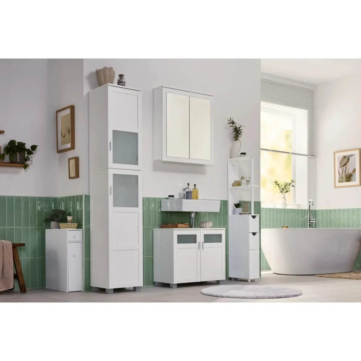 LIVARNO® Nischenhochschrank, weiß - B-Ware