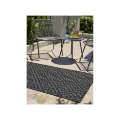 LIVARNO® Outdoorteppich, 80 x 150 cm (schwarz) - B-Ware sehr gut