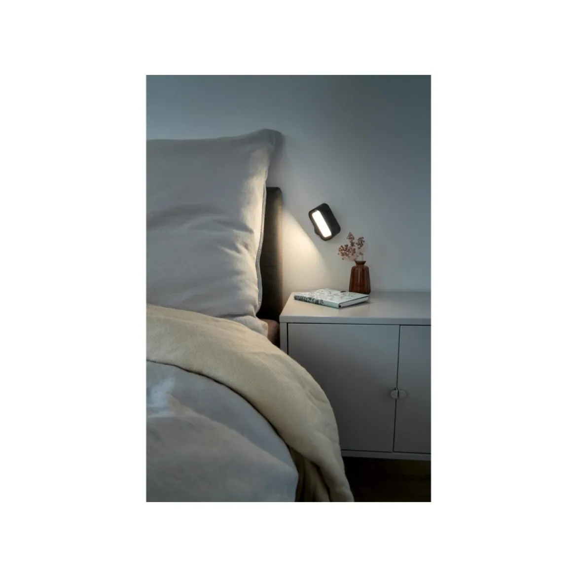 LIVARNop home Akku-LED-Wandleuchte, 3-stufig einstellbare Helligkeit - B-Ware