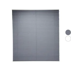 LIVARNO® Plissee Rollo, für Fenster, Montage ohne Bohren, 100 x 130 cm - B-Ware