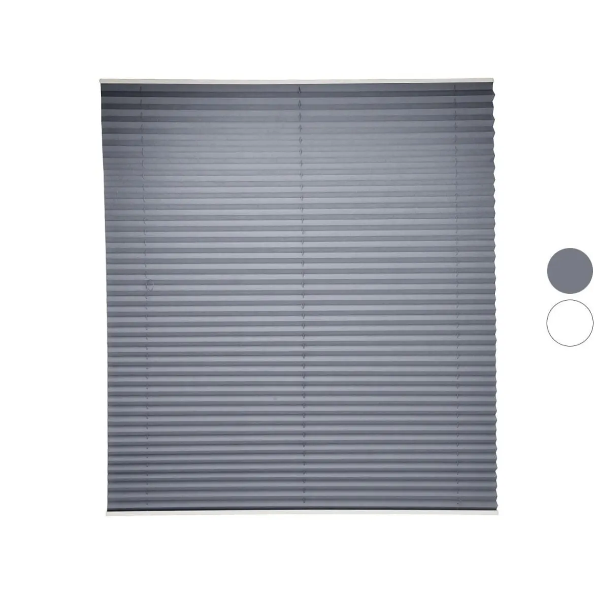 LIVARNO® Plissee Rollo, für Fenster, Montage ohne Bohren, 100 x 130 cm - B-Ware