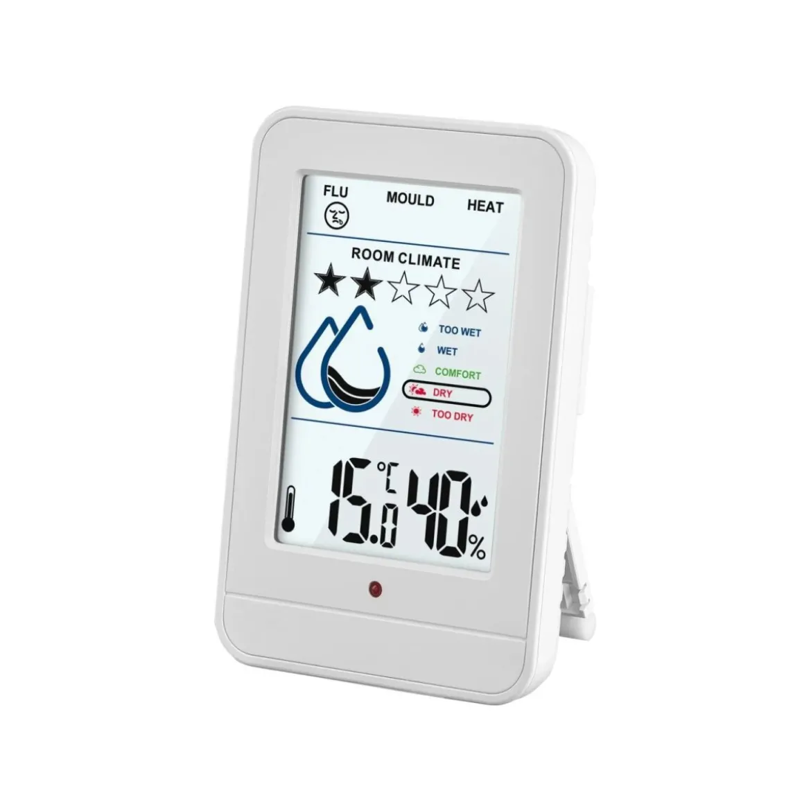 LIVARNO® Raumklimastation, mit Warnfunktion (Weiß) - B-Ware sehr gut