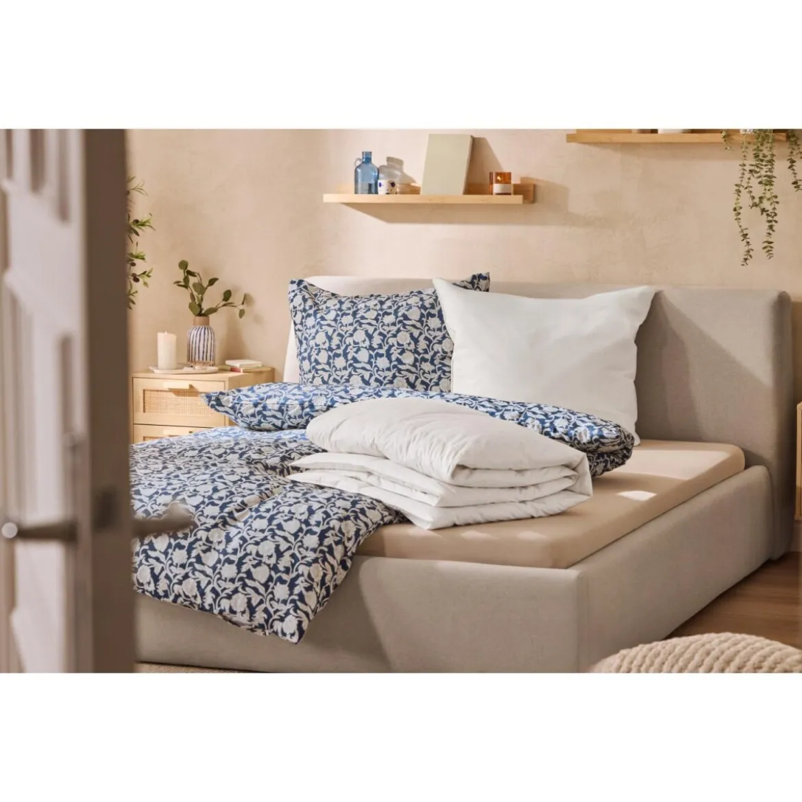 LIVARNO® Renforcé-Bettwäsche, 135 x 200 cm - B-Ware