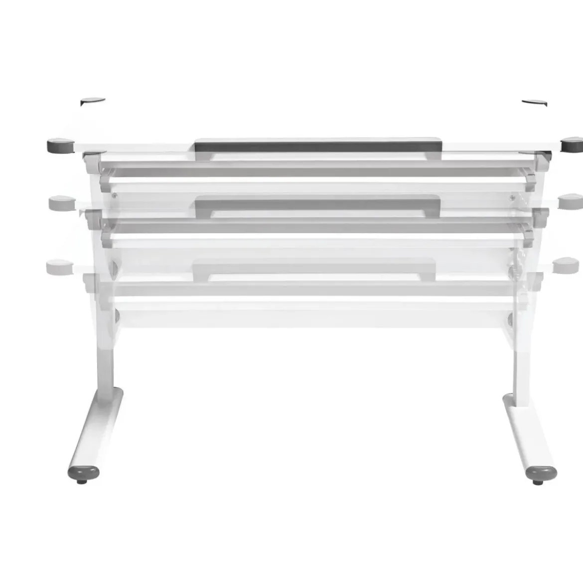 LIVARNO® Schülerschreibtisch, höhenverstellbar - B-Ware neuwertig