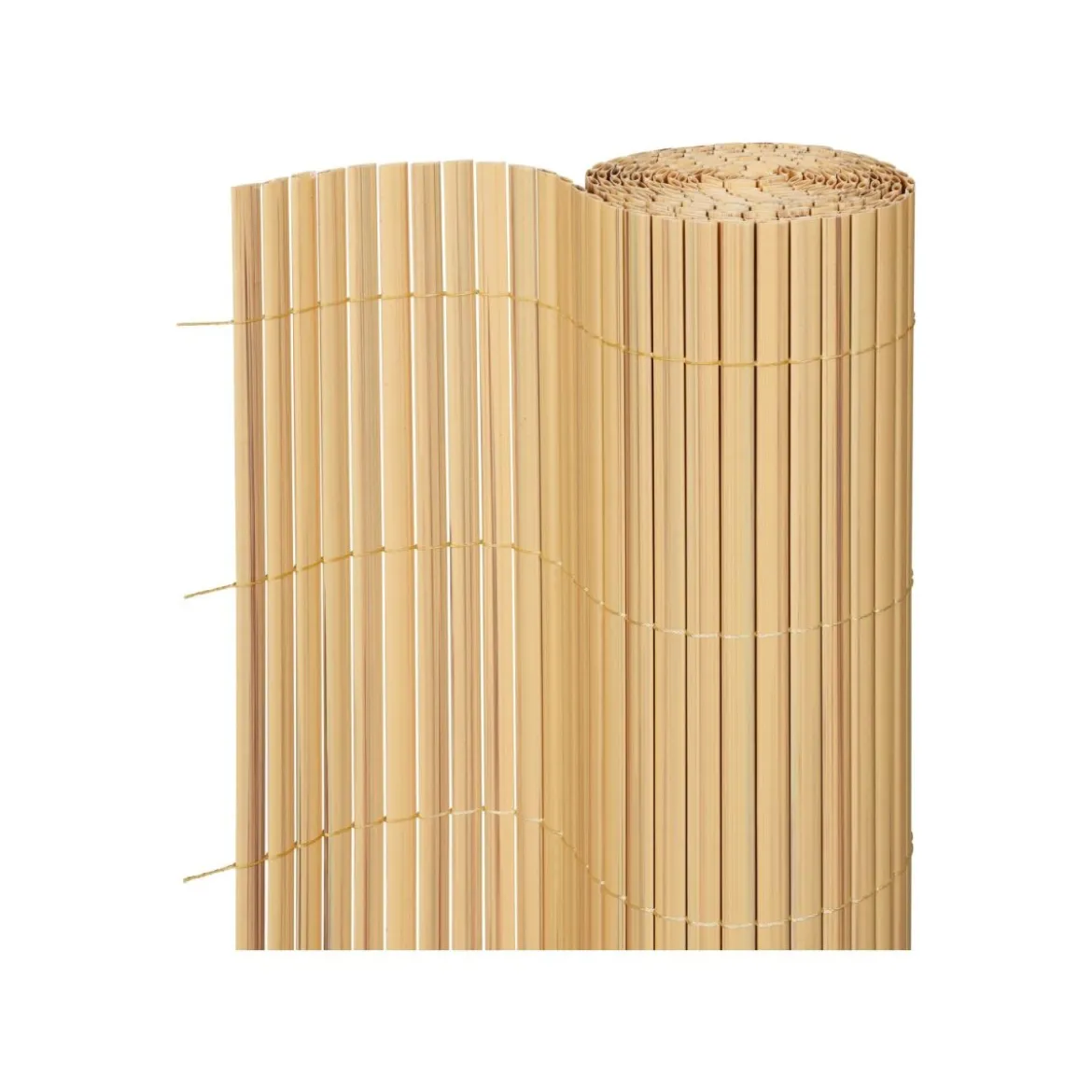 LIVARNO® Sichtschutzmatte, 100 x 300 cm, natur - B-Ware sehr gut