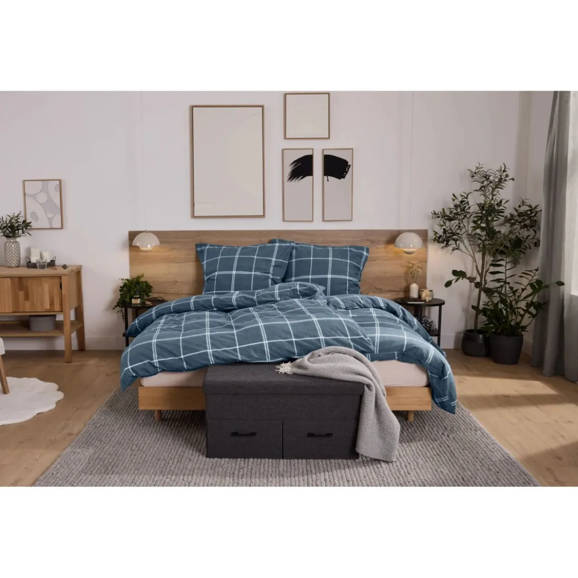 LIVARNO® Sitztruhe faltbar mit 2 Fächern - B-Ware neuwertig