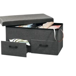 LIVARNO® Sitztruhe faltbar mit 2 Fächern - B-Ware neuwertig