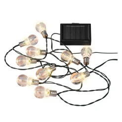LIVARNO® Solar-Sommerlichterkette (Glühbirne) - B-Ware neuwertig