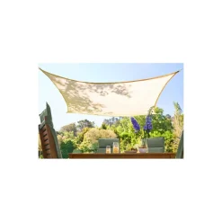 LIVARNO® Sonnensegel, rechteckig (Beige) - B-Ware neuwertig