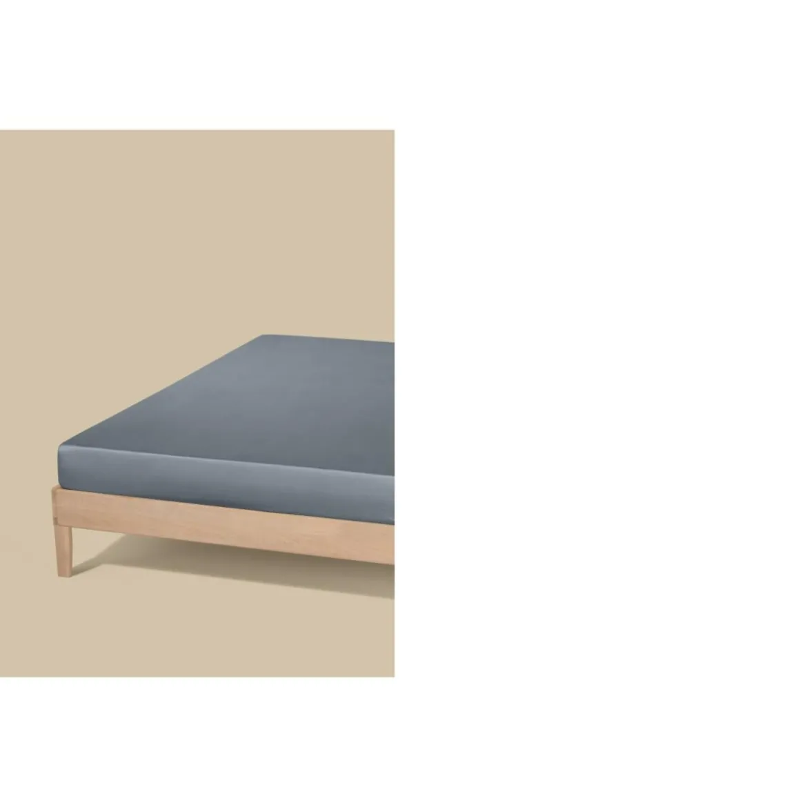 LIVARNO® Spannbettlaken, aus Satin, 180-200 x 200 cm - B-Ware