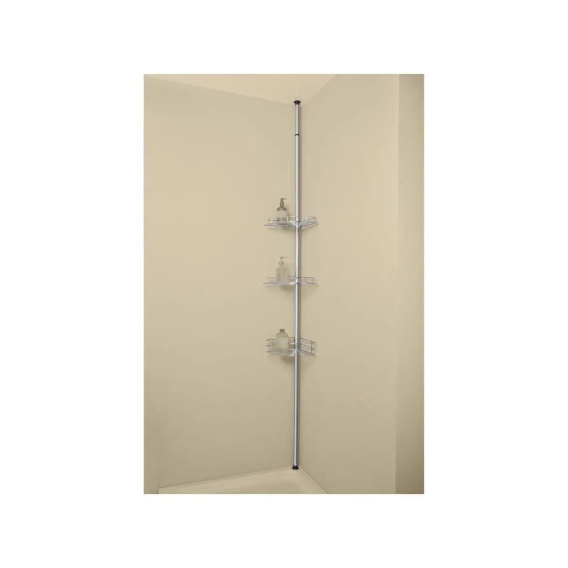 LIVARNO® Teleskop-Duscheckregal - B-Ware