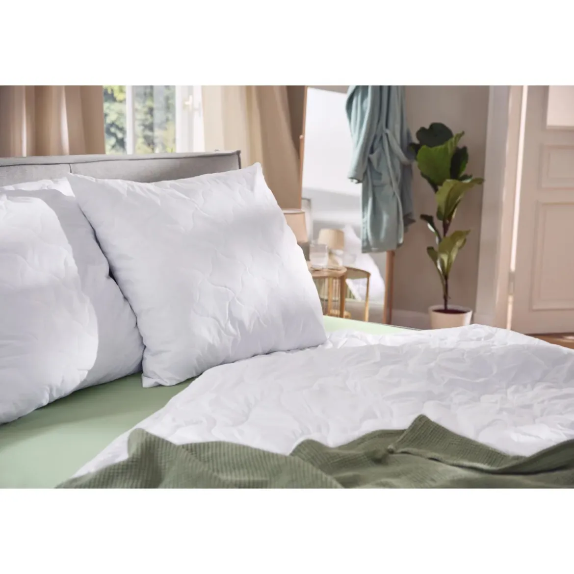 LIVARNO® TopCool®-Steppbett, 200 x 220 cm - B-Ware sehr gut