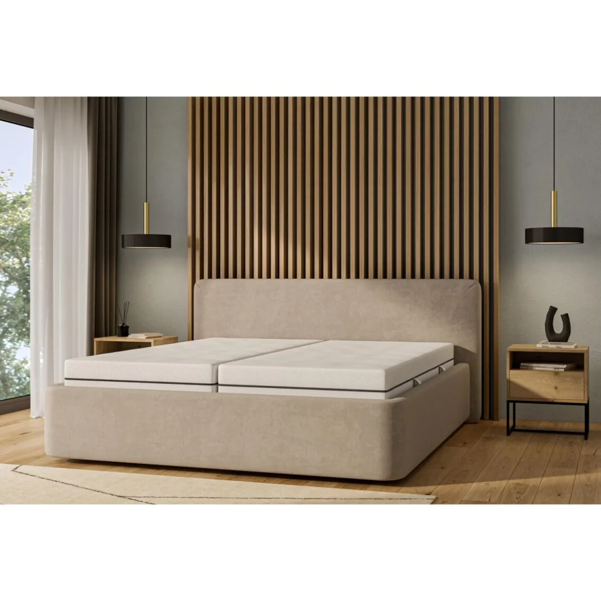 LIVARNO® 7-Zonen-Hybridschaummatratze »Comfort Plus«, H3 (90 x 200) - B-Ware neuwertig
