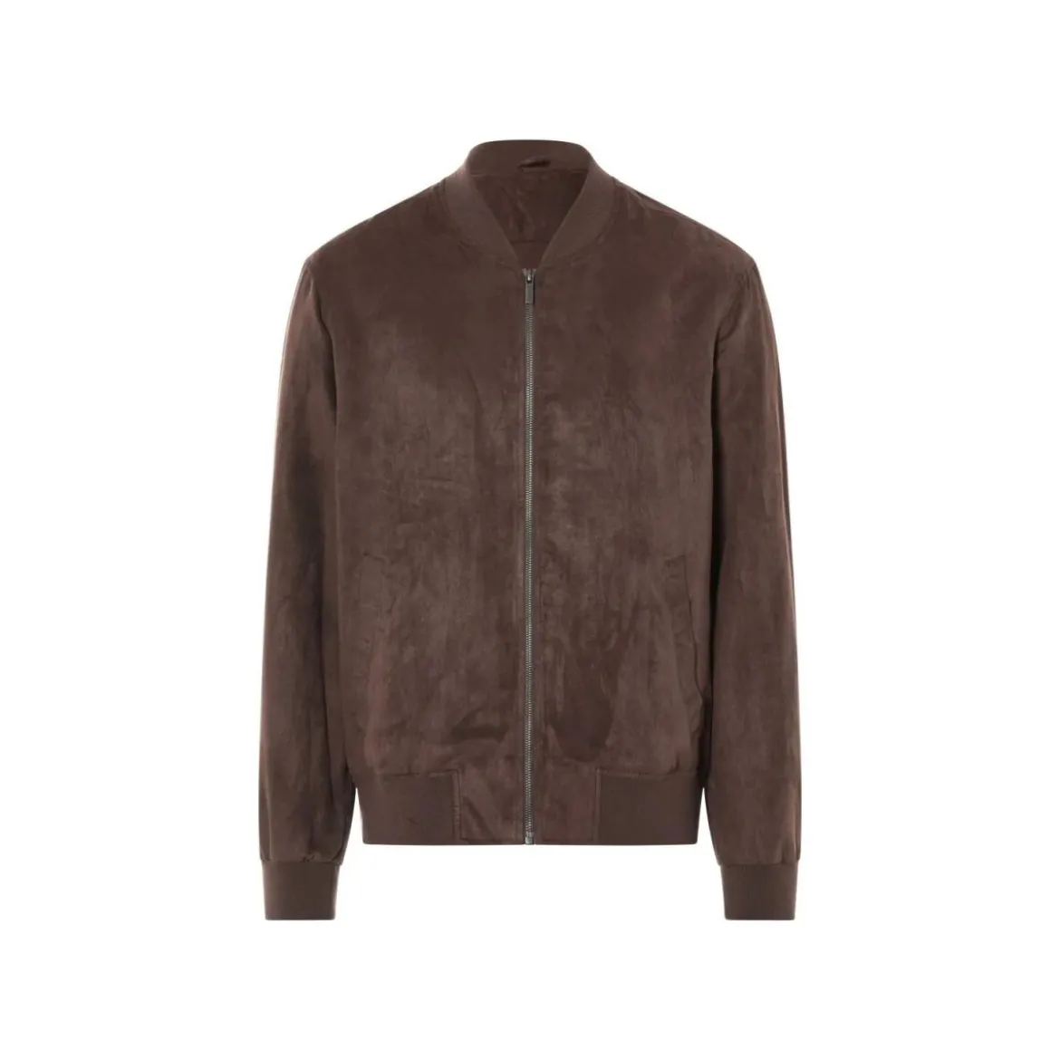 LIVERGY® Herren-Blouson, in Wildlederoptik, XL, braun - B-Ware neuwertig