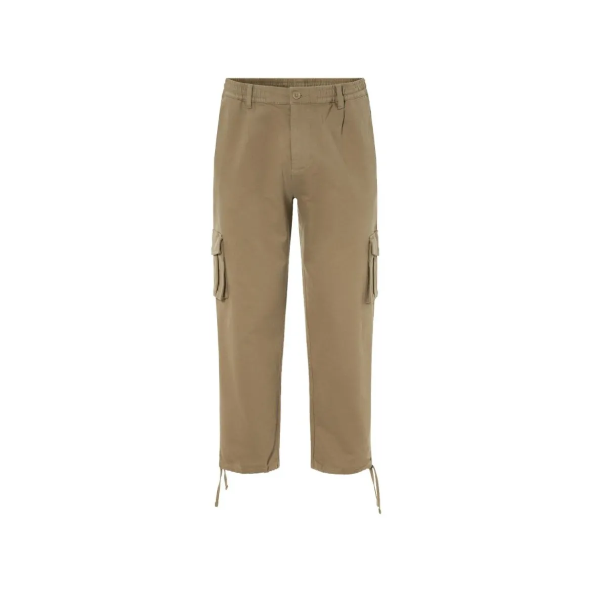 LIVERGY® Herren Cargohose, hoher Baumwollanteil (Beige, L(52/54)) - B-Ware neuwertig