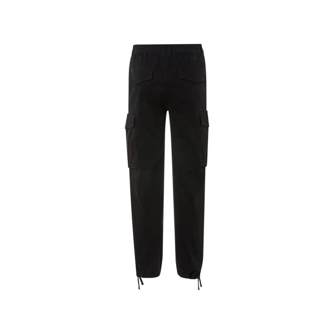 LIVERGY® Herren Cargohose mit Gummizugbund (schwarz, L (52/54)) - B-Ware neuwertig