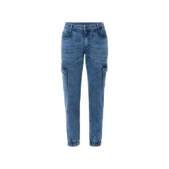 LIVERGY® Herren Denim-Joggers, Comfort Fit, normale Leibhöhe (Blau, 52) - B-Ware sehr gut