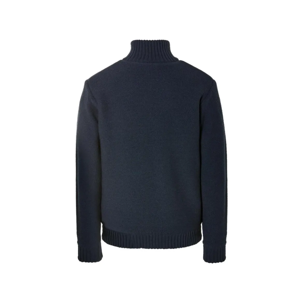 LIVERGY® Herren Grobstrickjacke, mit Zopfstrickmuster (navy, L(52/54)) - B-Ware neuwertig