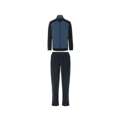 LIVERGY® Herren Hausanzug aus Fleece (Blau, S(44/46)) - B-Ware sehr gut