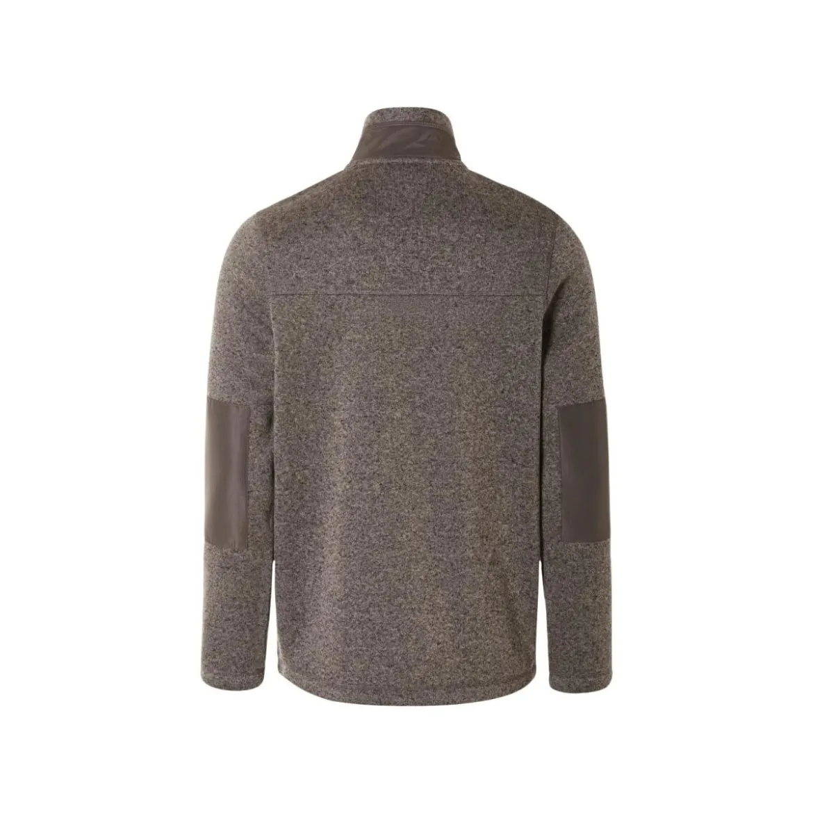 LIVERGY® Herren Jacke aus weichem, wärmendem Fleece (Braun, S(44/46)) - B-Ware neuwertig