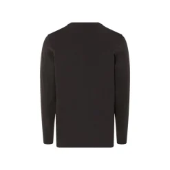 LIVERGY® Herren Langarmshirt, körpernah geschnitten, M, schwarz - B-Ware neuwertig