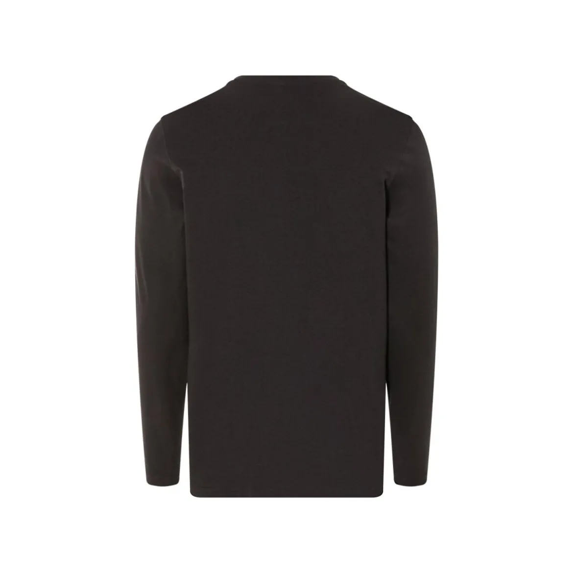 LIVERGY® Herren Langarmshirt, körpernah geschnitten, M, schwarz - B-Ware neuwertig