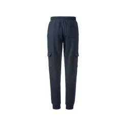 LIVERGY® Herren Sweathose mit Patch und Gesäßtasche (marine, S (44/46)) - B-Ware neuwertig